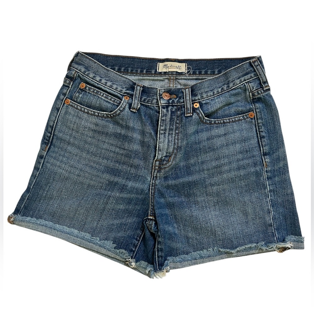 Madewell Women’s Boyfriend Denim Shorts 4” Inseam Size 25